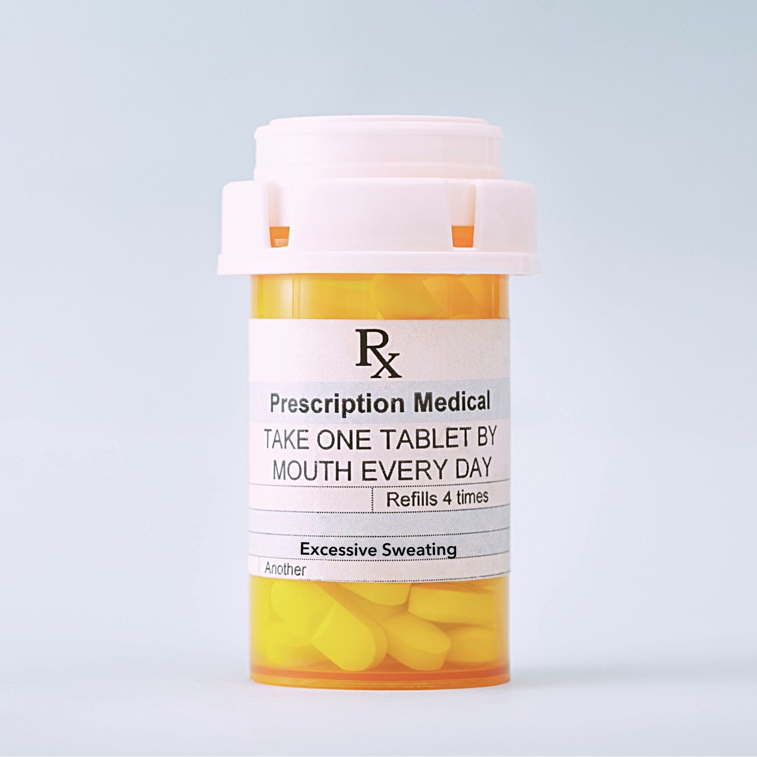 how to stop sweating with prescription medication