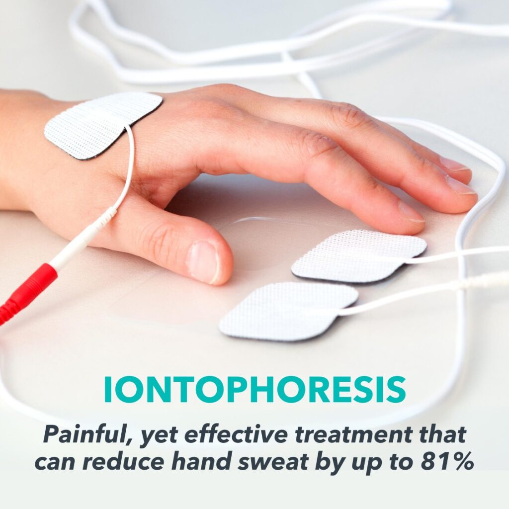 iontophoresis for hands