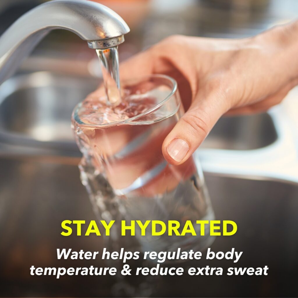 stay hydrated