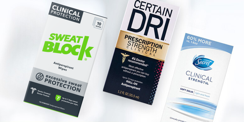 clinical strength antiperspirants