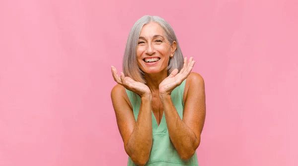 woman thinking how to smell good all day